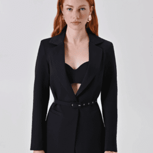 RINASCIMENTO klasični blazer črni
