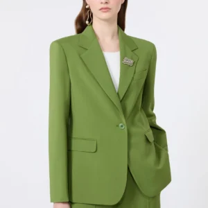 Ženski volneni blazer Weekend Max Mara | Eleganten krojen suknjič