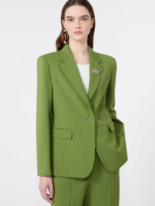 Ženski volneni blazer Weekend Max Mara | Eleganten krojen suknjič
