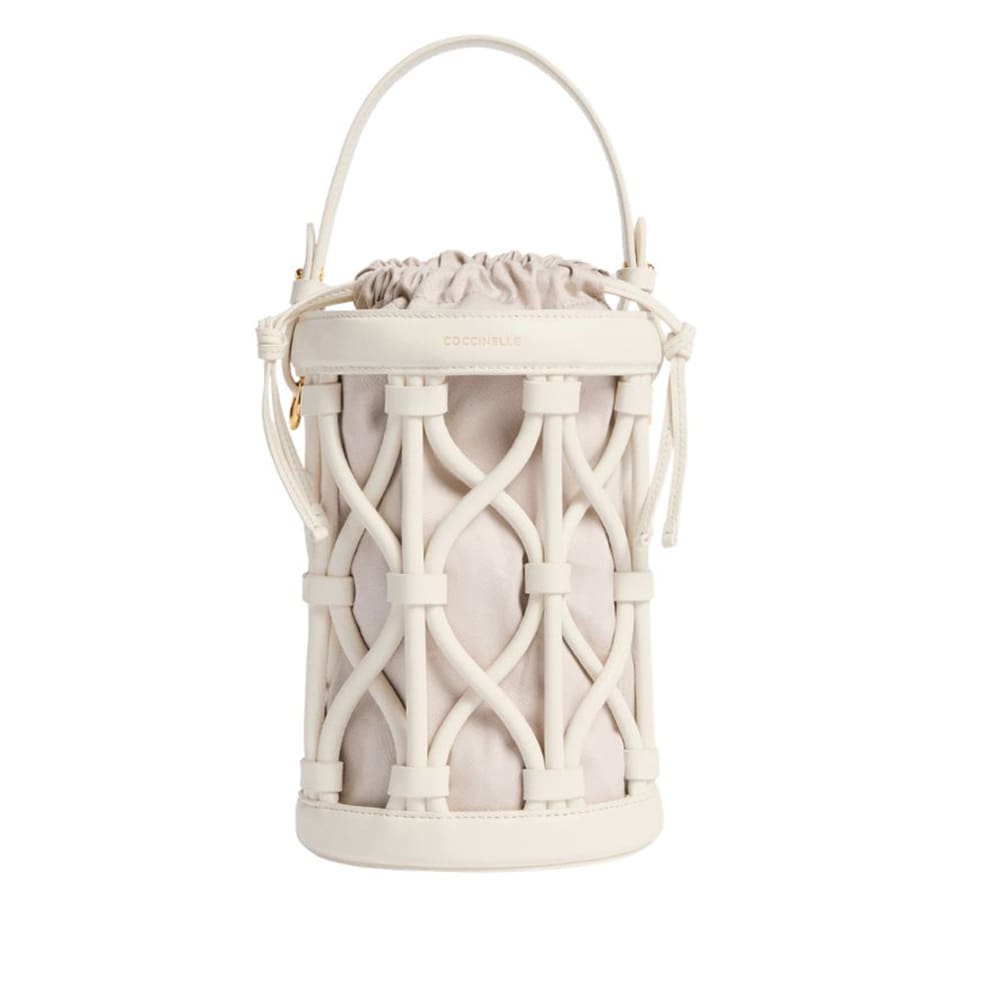 Coccinelle Koi usnjena bucket torbica