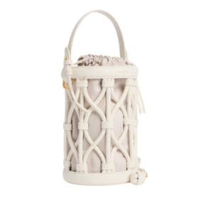 Coccinelle Koi usnjena bucket torbica