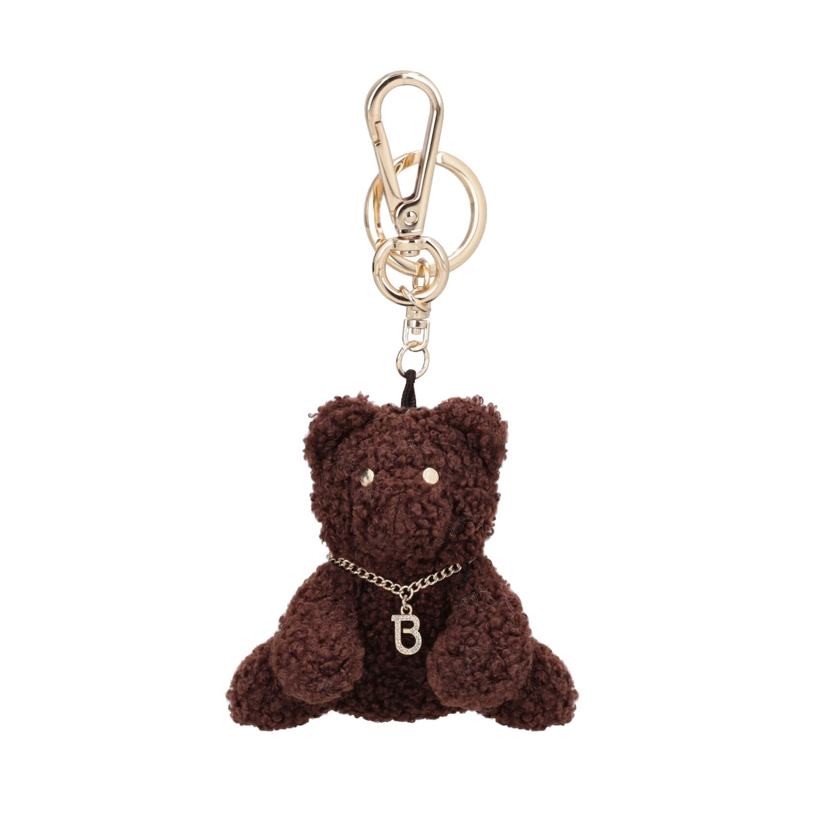 Tosca Blu Teddy obesek - Temno rjav