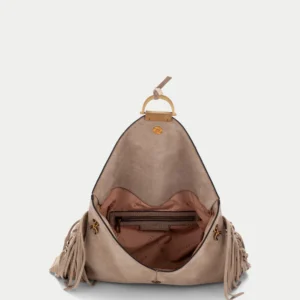 HISPANITAS Bolsos torbica iz semiša - Bež / Rjava